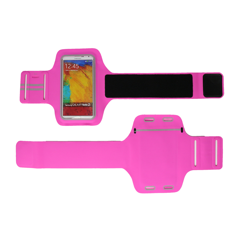 Rose Pink Unisex Sport Jooksev Käsi Lücra mobiiltelefon Armbad